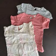 【新品】H&M Tシャツ 3枚セット コットン 100cm