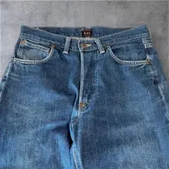 Lee 101B 日本製復刻 W31 赤耳 セルビッジ 股リベット 縦落ち
