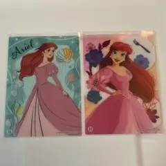 ディズニープリンセス　アリエル　クリアカード　リトルマーメイド