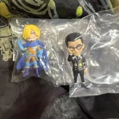 新品未開封 ワンピの実 第二十五海戦 サンジ クロ セット エルバフガチャガチャ