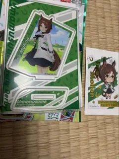 ファインモーション ビッグアクリルスタンド ステッカー ウマ娘
