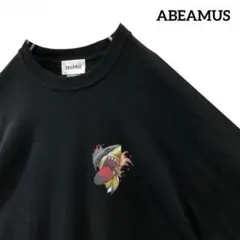 ABEAMUS アビアーマス長袖カットソーロンTバックプリントサメジョーズ古着
