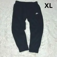 NIKE ナイキ　スウェット　パンツ　ロゴ刺繍　ブラック　XL