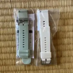 進研ゼミ Smart Watch NEC 交換バンドセット ホワイト グリーン