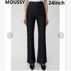 MOUSSY MVS FLARE ワンウォッシュ 24インチ フレアデニムのサムネイル