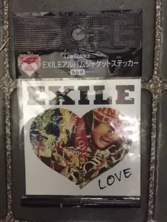 未開封 ローソン限定 EXILE アルバムジャケットステッカー(非売品)