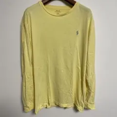 POLO RALPH LAUREN イエロー 長袖カットソー L