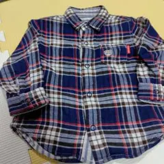 ミキハウス チェックシャツ