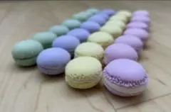 マカロン まとめ売り28個 | クレイクラフト クレイパーツ