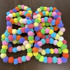 ⭐︎値下げ中⭐︎Ｄ-146 ラブリーレインボー♡トリミングチョーカー