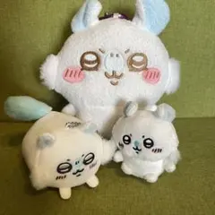 ちいかわ　モモンガぬいぐるみ3匹セット