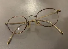 稀少美品】 金子眼鏡 KV-170 度無し vintage ケース付き - メルカリ