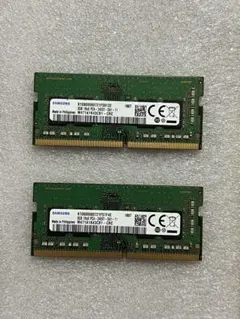 Samsung DDR4 16GB (8GB×2) ノートPC用メモリ - メルカリ