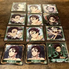 鬼滅の刃 炭治郎 ステッカー 12枚セット