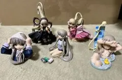 ト*ス様 海洋堂　ちょびっツ　コレクションフィギュア　原作版　アニメ版　５種セッのサムネイル