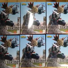 僕のヒーローアカデミア　爆豪勝己　フィギュア　XrossLink　6体セット