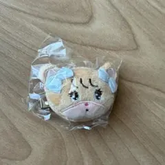 mikko ぬいぐるみまえがみクリップ　ラテ