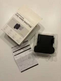 Bluetooth ワンハンドシャッター スマホグリップ セルフィー リモコンのサムネイル