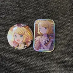 鏡音リン プロセカ 缶バッジ