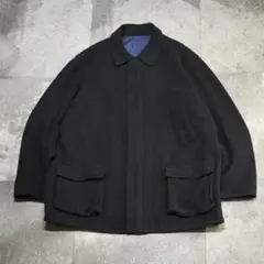 古着 LANDS' END リバーシブル ウールジャケット ナイロンジャケット