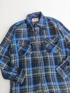 カラーリング◎ 70's lumber jack wool shirt