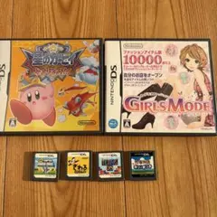 [まとめ売り] ニンテンドーDS テトリス カービィ マリオ ワリオ 牧場物語