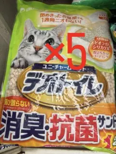 ユニチャーム デオトイレ消臭・抗菌サンド 4L×4袋入り - メルカリ