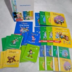 DWE シングアロング　新子役DVD CD ガイド ポスター キャラクターカード