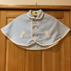 familiar ケープ　ポンチョ　ファミリア　60-90サイズ　マント　アウタ