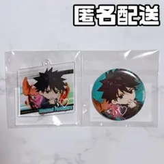 まるくじ 呪術廻戦 Battle Mode アクキー 缶バッジ 伏黒恵