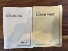 鉄緑会　東大世界史問題集 非売品】 2016年 鉄緑会 東大世界史問題集 解答解説篇の通販 by