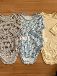 UNIQLO ユニクロ ベビー長袖肌着 3点セット 70サイズ