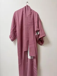 色無地 着物 ピンク色