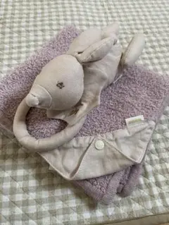 MARLMARL うさぎ型ラトル ぬいぐるみ タオルのサムネイル