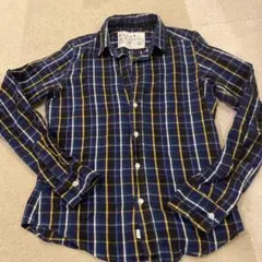 Frank & Eileen チェック柄長袖ネルシャツ