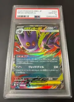 【PSA10】寶可夢卡牌 巨沼怪ex RR