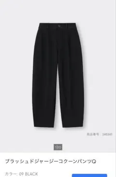 ブラッシュドジャージーワイドパンツ ワイドパンツ