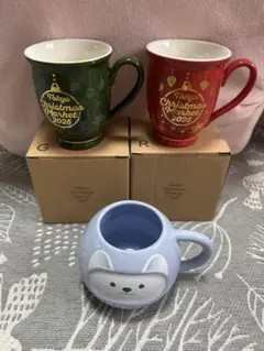 スターバックス 東京クリスマスマーケット 2025 マグカップ 3点のサムネイル