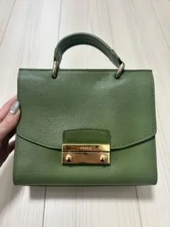 FURLA 】2way ミニショルダーバッグ PVC素材 - メルカリ