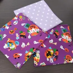 【9月30日まで限定値下げ】ハロウィン ハギレ 約50×30cm 3枚セット