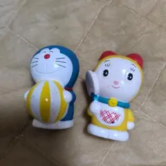 ドラえもん/ドラミちゃん /フィギュアセット/指人形