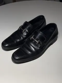 Ferragamo ブラック ローファー
