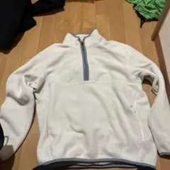 UNIQLO フリースジャケット Sサイズ アイボリー