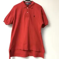 Polo by Ralph Lauren レッドポロシャツ メンズ Lサイズ