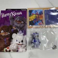 ハミクマ コレクタブルキーチェーン アクリル台座つき ハミクマパンク