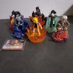 NARUTO　ナルト　リアルコレクション4　全6種セット　ガシャポン