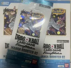 ドラゴンボールカード　マンガブースター02 バラパック31パックセット