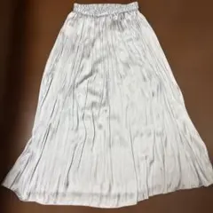 ローリーズファーム　LOWRYS FARMプリーツロングスカート　ブルー