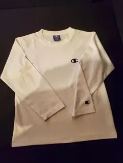 Champion 長袖Tシャツ ホワイト 140cmのサムネイル