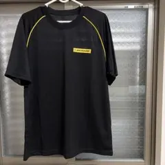 DUNLOP メンズ 半袖Tシャツ ブラック イエローのサムネイル